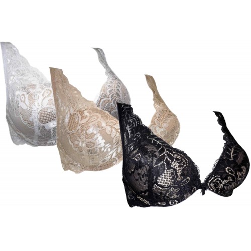 Reggiseno Bralette Frames Lingerie R397 Coppa B Push Up